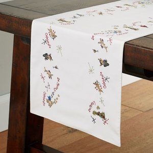 Pottery Barn Reindeer Table Runner